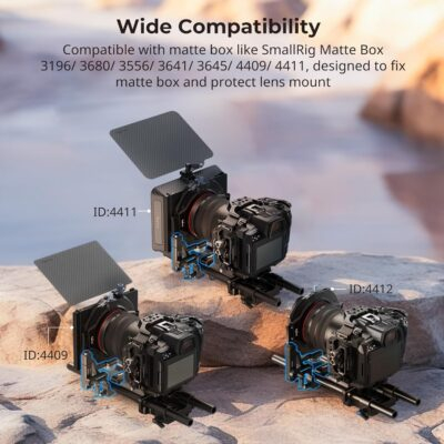 "Versatile Swing-Away Support: Enhance Your Filmmaking with SmallRig's 15mm Dual Rod Clamp" - 이미지 2