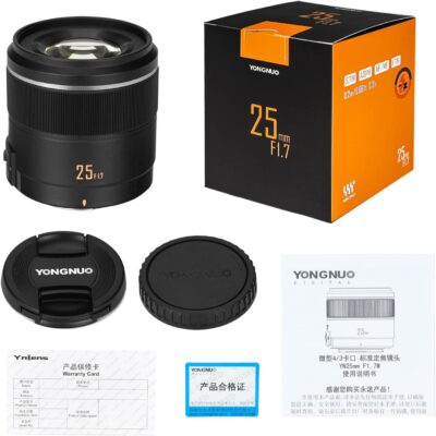 Explore Creativity: Yongnuo YN 25mm F1.7M Auto Focus Prime Lens for Mirrorless Micro Four Thirds Systems - 이미지 3