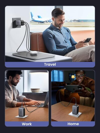 "Power Up Anywhere: UGREEN Nexode 65W GaN Charger - Compact Tri-Port Solution for All Your Devices!" - 이미지 5