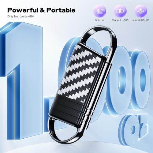 Xelarvex 64GB AI-Powered Voice Recorder: Captivate Every Sound with 4800 Hours of Intelligent Recording! - 이미지 5