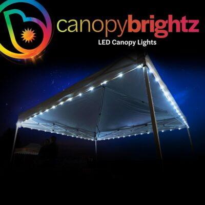 Radiant LED Canopy Lights: Elevate Your Outdoor Experience with 40ft of Brilliant Illumination for 10x10 Tents! - 이미지 2
