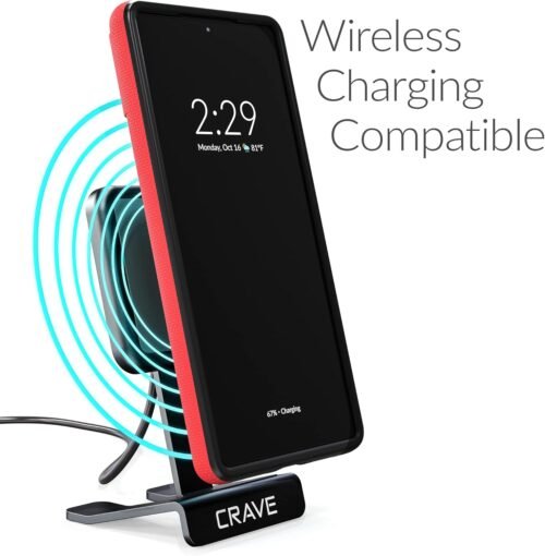 Crave's Dynamic Duo: Shockproof Red Case for Google Pixel 6 - 이미지 6