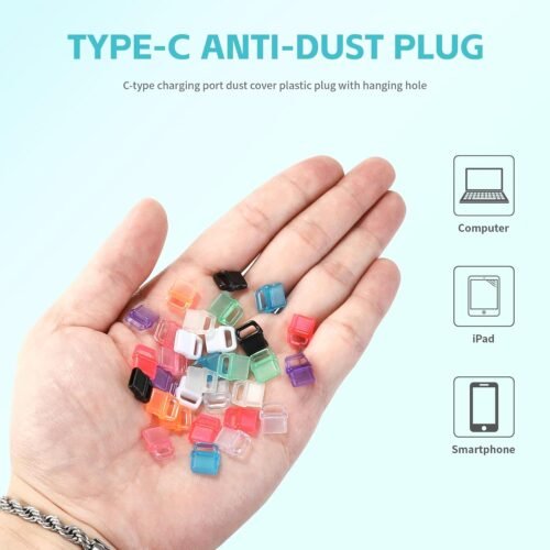 "Colorful 30-Piece Type C Dust Plug Set: Brighten and Protect Your Devices!" - 이미지 5