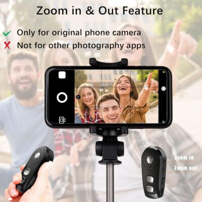 Ultimate Wireless Zoom Shutter Remote: Capture Every Moment Effortlessly for TikTok and More! - 이미지 4
