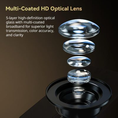 SMALLRIG 75mm HD Master Macro Lens, T-Mount Lens for iPhone, for Samsung, for Huawei, for Xiaomi, Macro Photography Phone Camera Lens Attachment - 4588 - 이미지 8