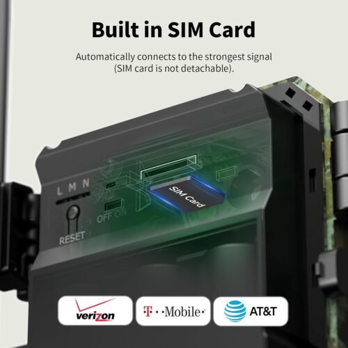 "Unleash the Wilderness: SEHMUA 2.7K Solar-Powered Cellular Trail Camera with Instant Live Streaming!" - 이미지 3