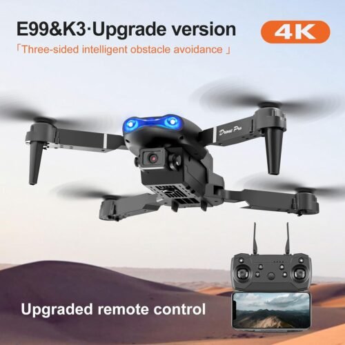 "Unleash Adventure: The 2025 E99 Foldable Drone with Dual 1080P Cameras and Smart Features for Effortless Flying!" - 이미지 2