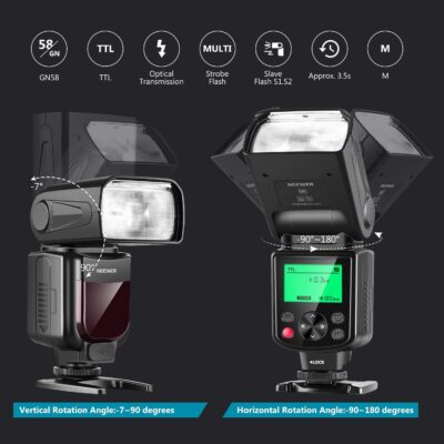 Illuminate Your Nikon: NEEWER 750II TTL Speedlite with LCD Brilliance! - 이미지 4