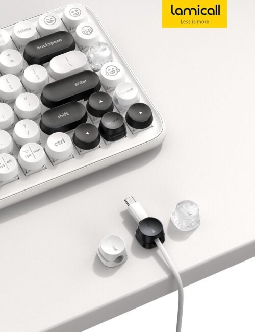 Lamicall’s Whimsical Spring Cord Keeper: Stylish Desk and Car Organizer for Tangle-Free Wires! - 이미지 7