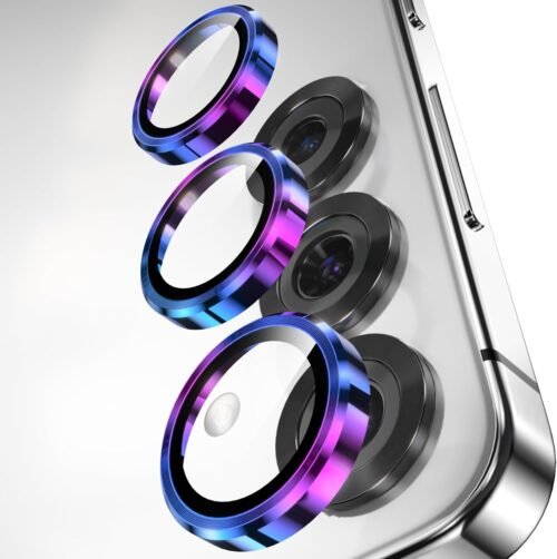"Elevate Your Samsung Galaxy S25: Ultra Clear 9H Tempered Glass Lens Protector with Custom Fit & Vibrant Colors!"