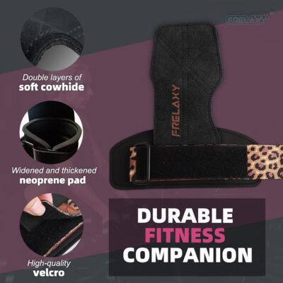 Frelaxy Ultimate Lift Straps: Cushioned Comfort for Serious Weightlifters – Perfect for Deadlifts & Powerlifting! - 이미지 4