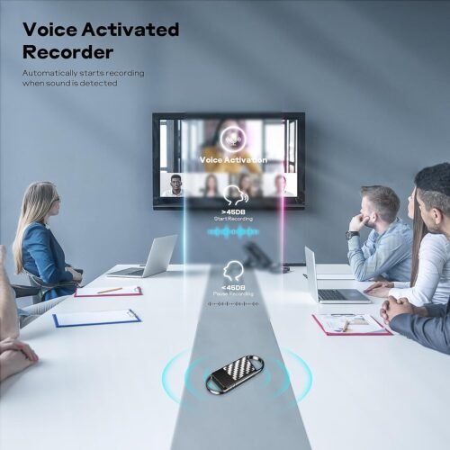 Xelarvex 64GB AI-Powered Voice Recorder: Captivate Every Sound with 4800 Hours of Intelligent Recording! - 이미지 4