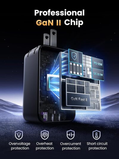 "Power Up Anywhere: UGREEN Nexode 65W GaN Charger - Compact Tri-Port Solution for All Your Devices!" - 이미지 6