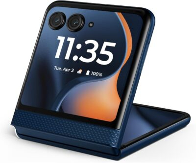 "Motorola Razr 2025: Unlocked Elegance in Pantone Gibraltar Sea | 8GB RAM, 256GB Storage & 50MP Camera" - 이미지 9