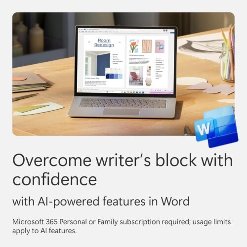 Microsoft 365 Family | 12-Month Subscription, Up to 6 People | Word, Excel, PowerPoint | 1TB OneDrive Cloud Storage | PC/MAC Instant Download | Activation Required - 이미지 2