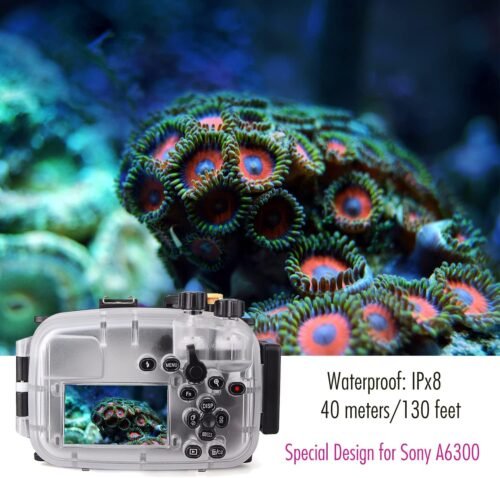 Dive Deeper: Meikon's 40m Waterproof Housing for Sony A6300 with Essential Lenses and Red Filter - 이미지 7