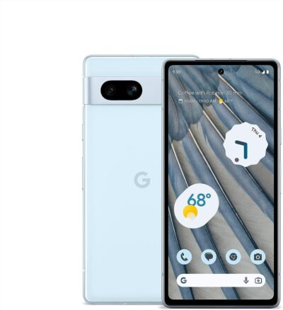 Unlocked Sea Blue Google Pixel 7a 5G (128GB) - Renewed & Ready for Adventure!