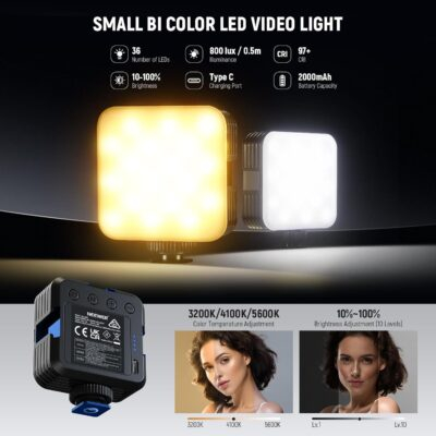 Ultimate Vlogging Power Pack: Your Go-To Kit for YouTube Success with LED Light, Versatile Tripod, and Pro Microphone! - 이미지 5