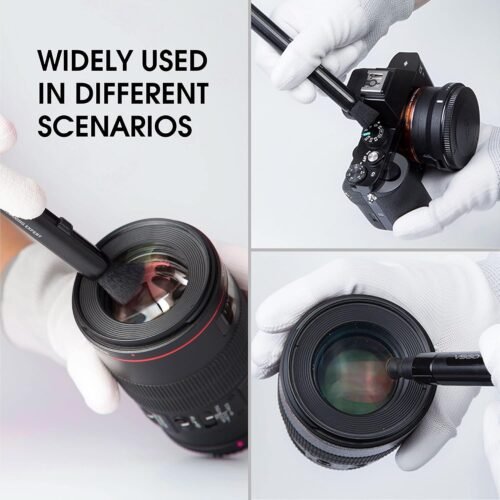 VSGO Lens Cleaning Pen with Power Switch – Compatible with Canon, Nikon, Sony Cameras, Binoculars, and AR/VR Glasses – Includes 2 Replaceable Carbon Tips (V-P03E) - 이미지 7