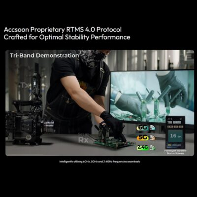 Unleash Cinematic Freedom: ACCSOON CineView Master 4K Tri-Band Wireless Video System - 이미지 4