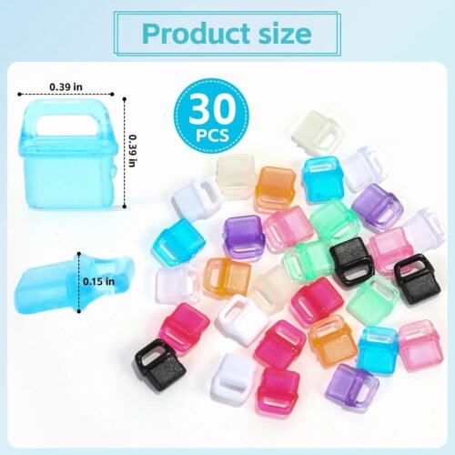 "Colorful 30-Piece Type C Dust Plug Set: Brighten and Protect Your Devices!" - 이미지 2