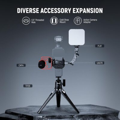 "Ultimate NEEWER Pocket 3 Cage: The All-in-One Aluminum Gimbal Rig for Effortless Video Mastery!" - 이미지 5