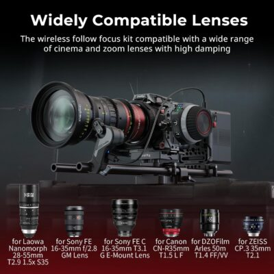 Revolutionize Your Filmmaking: SmallRig Lite Wireless Receiver Motor with Precision Control and Lightning-Fast Charging! - 이미지 7