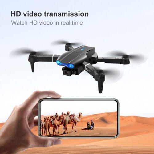 "Unleash Adventure: The 2025 E99 Foldable Drone with Dual 1080P Cameras and Smart Features for Effortless Flying!" - 이미지 5
