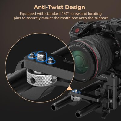 "Versatile Swing-Away Support: Enhance Your Filmmaking with SmallRig's 15mm Dual Rod Clamp" - 이미지 6