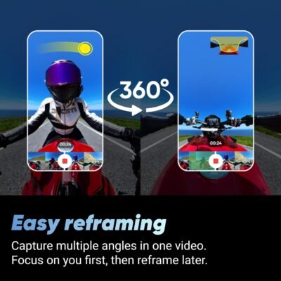 Revolutionize Your Rides: The Ultimate 8K Waterproof 360 Action Camera Bundle for Adventurers! - 이미지 3