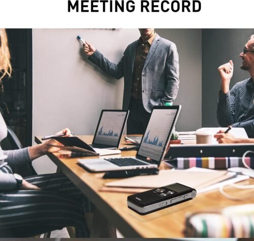 Digital Voice Recorders 8GB Audio Recorder Voice Activated Recorder for Lectures, Meetings, Interviews Recording Device with Microphone USB Cable, MP3 Player (8GB - 이미지 8