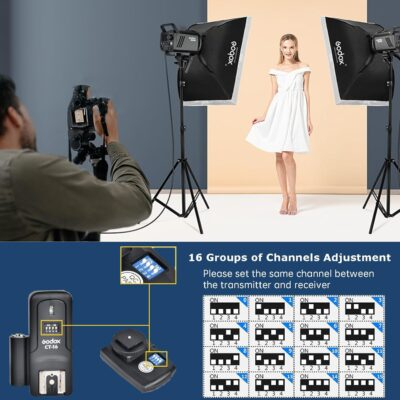"Unleash Your Creativity: Godox CT-16 Wireless Flash Trigger Kit for Ultimate Photography Control!" - 이미지 6