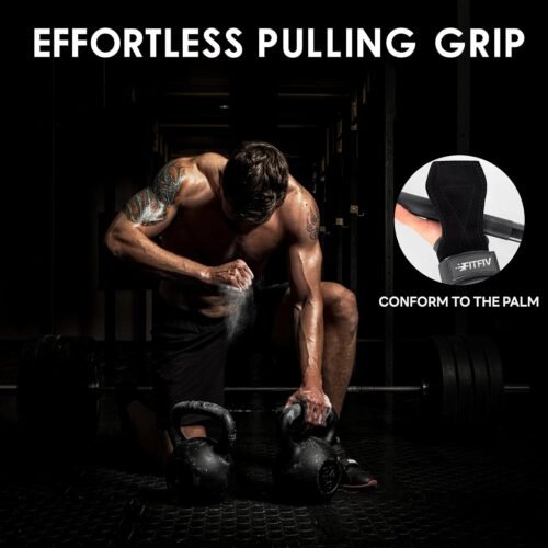 Iron Grip Double Leather Wrist Straps: Ultimate Support for Strength Training Enthusiasts (Pair) - 이미지 6