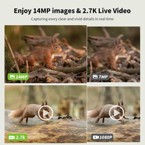 "Unleash the Wilderness: SEHMUA 2.7K Solar-Powered Cellular Trail Camera with Instant Live Streaming!" - 이미지 5