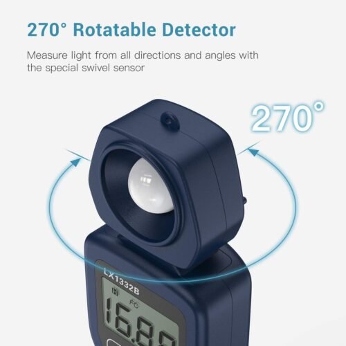 Illuminate Your World: Dr.meter's Pro LED Light Meter with 360° Flexibility and Unmatched Precision - 이미지 3