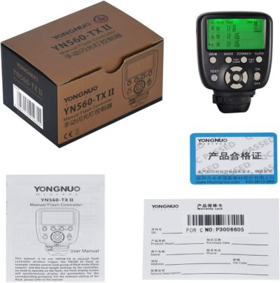 "Unleash Creativity: YONGNUO YN560-TX II Remote Flash Trigger for Canon - Featuring Wake-Up Magic!" - 이미지 3
