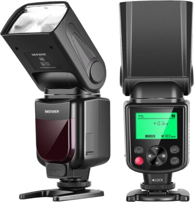 Illuminate Your Nikon: NEEWER 750II TTL Speedlite with LCD Brilliance!