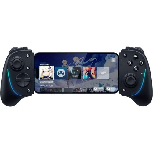 Razer Kishi Ultra Gaming Controller for Android, iPhone 15 & 16 Series, iPad Mini A17 Pro & 6 (USB C): Pro Controls - Ergonomic Grip - Stream PC, Xbox, PS5 Games on Mobile, Phone, Tablet - Chroma RGB - 이미지 9
