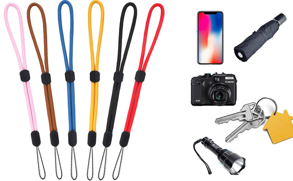 Versatile Youowo Adjustable Wrist Lanyards Set: 6 Stylish Straps for Keys, Phone Cases, and More! 10 Versatile Youowo Adjustable Wrist Lanyards Set: 6 Stylish Straps for Keys, Phone Cases, and More!-