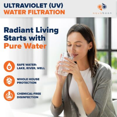 "Advanced 55W UV Water Purification System: Experience Crystal-Clear, Safe Water Flowing at 12 GPM - Smart Sensor Switch & Extra Lamp Included!" - 이미지 9