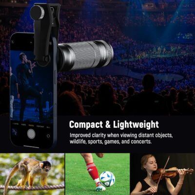 Capture New Heights: NEEWER 7X Telephoto Lens for Your iPhone and Samsung with Superior Magnification! - 이미지 8