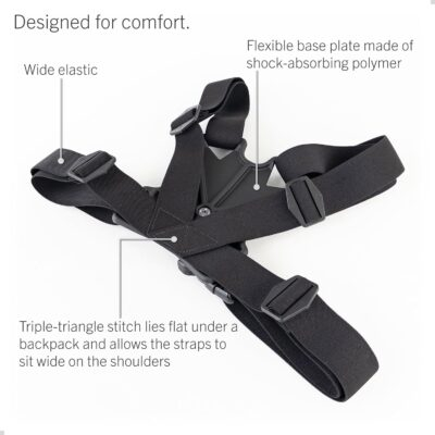 STUNTMAN High Stability Chest Mount with J Hook for Action Cameras - Fits GoPro, DJI Osmo (Action 5 Pro, 4, 3, 2), Insta360 (Ace Pro, Ace, ONE RS, ONE R), and Others - 이미지 4