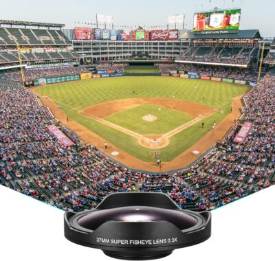 Elevate Your Shots: 37MM 0.3X HD Ultra Wide Angle Fisheye Lens with Hood for Camcorders - 이미지 5