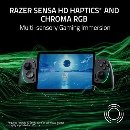 Razer Kishi Ultra Gaming Controller for Android, iPhone 15 & 16 Series, iPad Mini A17 Pro & 6 (USB C): Pro Controls - Ergonomic Grip - Stream PC, Xbox, PS5 Games on Mobile, Phone, Tablet - Chroma RGB - 이미지 5