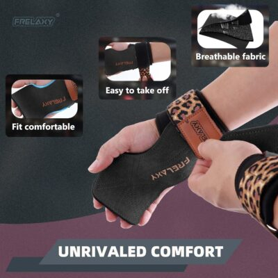 Frelaxy Ultimate Lift Straps: Cushioned Comfort for Serious Weightlifters – Perfect for Deadlifts & Powerlifting! - 이미지 5