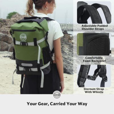 STOVER Floating Waterproof Backpack: Your Ultimate Adventure Companion for Kayaking, Travel, and Beyond! - 이미지 3