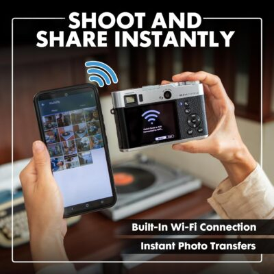 Capture Time: The Minolta 48MP Retro Digital Camera with 5K Video & Smart Features - 이미지 7