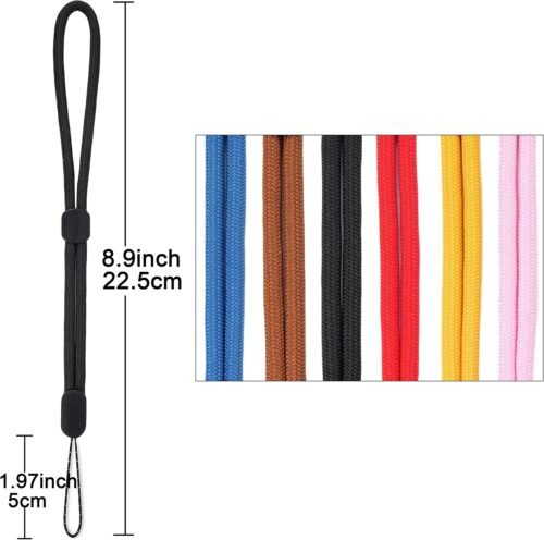 Versatile Youowo Adjustable Wrist Lanyards Set: 6 Stylish Straps for Keys, Phone Cases, and More! - 이미지 3