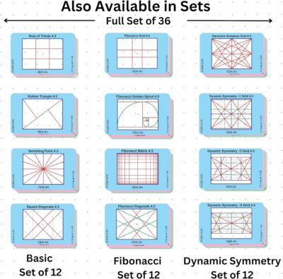 DSLR 3:2 Photographic Viewfinder Set: All viewfinders in 3:2 Aspect Ratio only for Art, Photography, & Video - 이미지 4