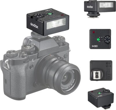 “Unleash Your Creativity: The Godox iM30 Mini Flash Speedlite – Power, Precision, and Versatility for Every Photographer”